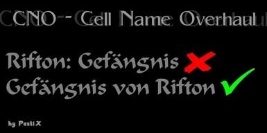 CNO - Cell Name Overhaul - german only