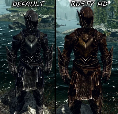Ebony Armor and Mail Rusty at Skyrim Nexus - Mods and Community