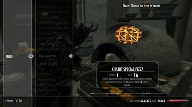 Hearthfire Edition Khajiit Special Pizza