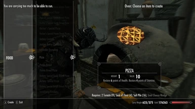 Hearthfire Edition Normal Pizza