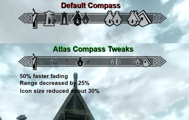 Atlas Compass Tweaks