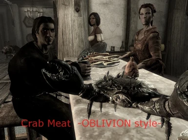 Crab Meat -alchemical ingredient OBLIVION style-