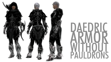 Daedric Armor - without pauldrons