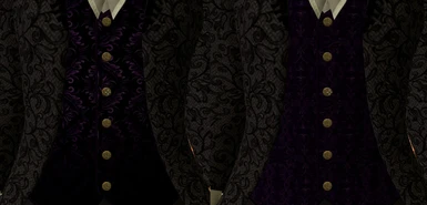 Male Vest Purple