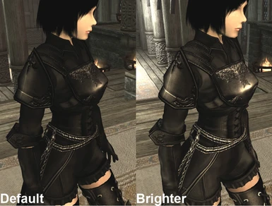 Brighter Textures Comparison