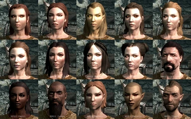 v1_1 Dawnguard Faces