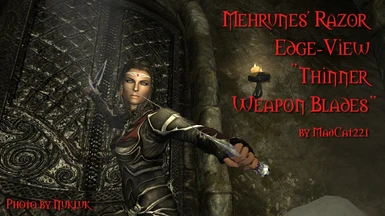 Mehrunes Razor Thinner Weapon Blades