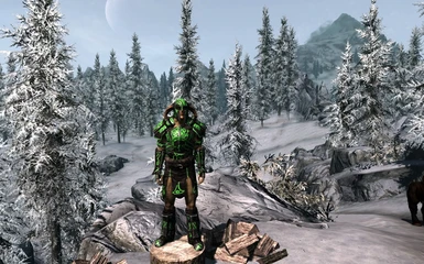 Green gentleman armor