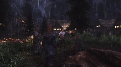 CounterVibe ENB - Climates of Tamriel - DXtraThin raindrops