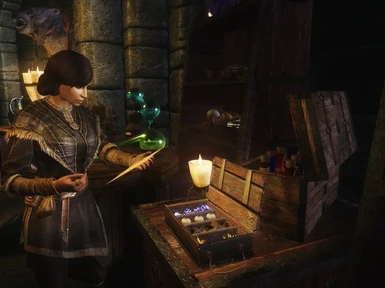 Better Archmage Quarters inside the College of Winterhold