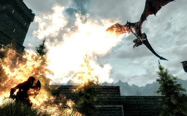 Dragon Fire Breath - Before