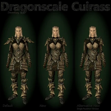 Dragonscale Armour - Comparison