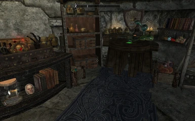 with Unlimited Bookshelves mod 