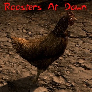 Roosters At Dawn