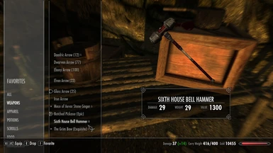 sixth house bell hammer