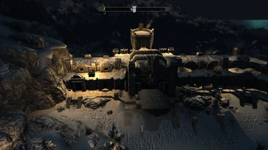 CLARALUX - High Hrothgar Courtyard from the Tower