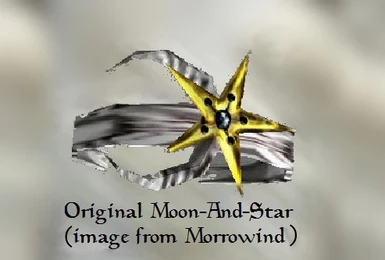 Original Moon-And-Star in Morrowind
