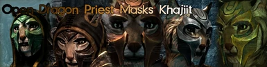Open Dragon Priest Masks Khajiit 