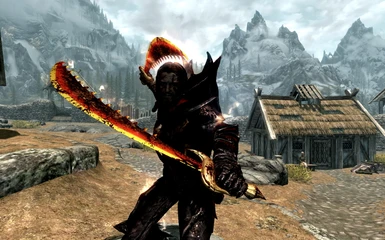 Elemental Flame Swords with Freyja Gems