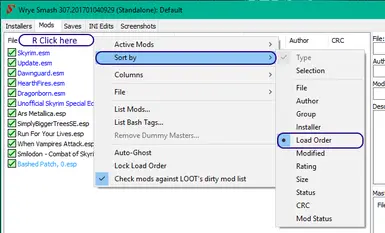 2b Sort by Load Order