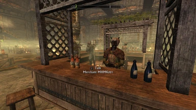 Merchant in the bar