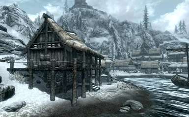 View of the house from Dawnstar Bay