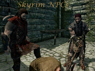 Skyrim Faces NPCs