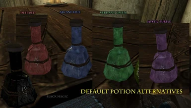 Alternative Default Alchemy Potions