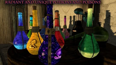 Show radiant and unique potions and poisons -screen1