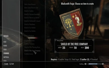 Free Company Shield