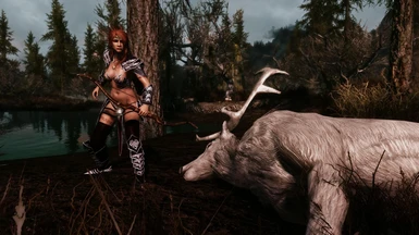 Hunting The Great White stag