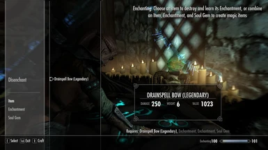 Drainspell Bow-Drainheart Sword-Drainblood Battleaxe - Remov