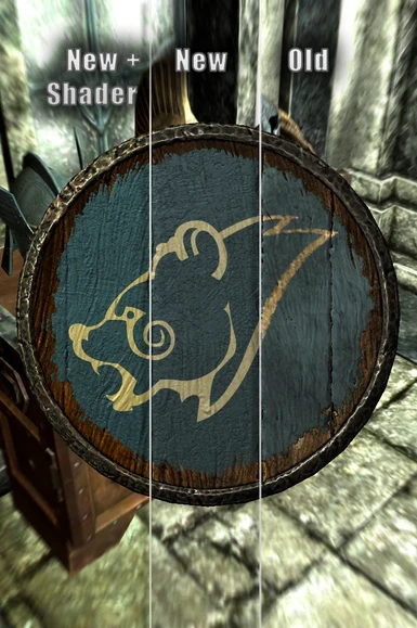 Windhelm Shield with new shader