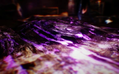 Glowing Ore Veins - DoF and SSAO without MSAA