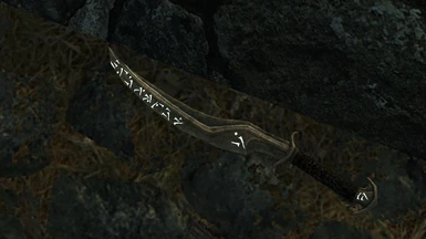 Runed Nordic Dragonbone Dagger