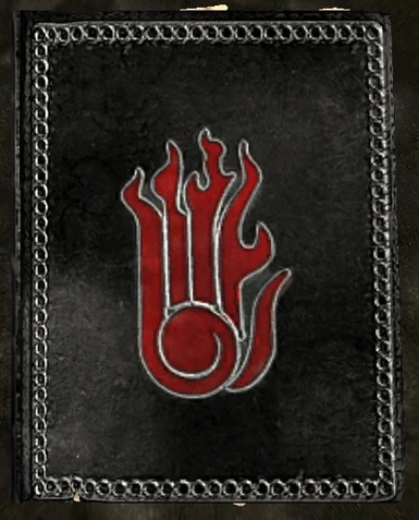Blood magic spell tome texture