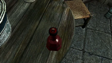 bottle of blood