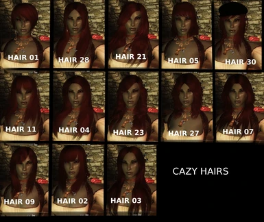 cazy hairs