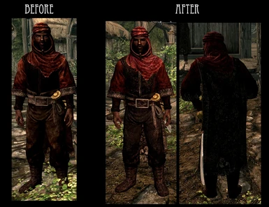 Redguard Outfit Dark Brotherhood