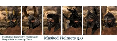 Masked Helmets