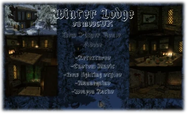 Winter Lodge- A new player home abode