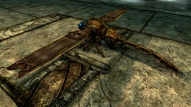 Clockwork dragonfly