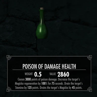 A potion made with Jarrin Root