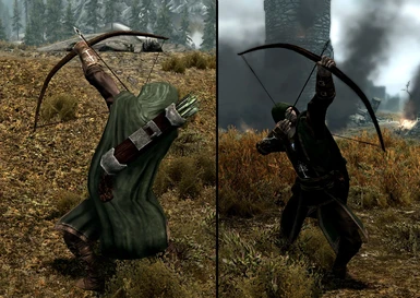 Gondorian Ranger Bow and Arrows