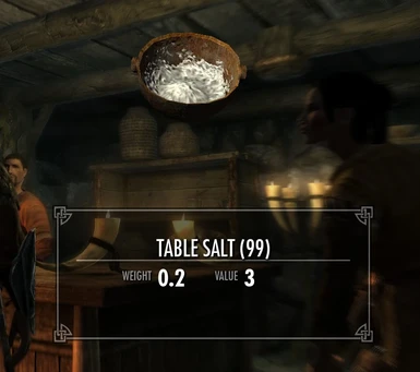 Table Salt to Cook Food