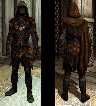 35th Nightingale -- Wanderer Armor with Scarf at Skyrim Nexus - Mods ...
