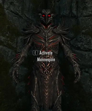 skyrim special edition daedric armor retexture