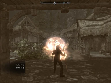 Disrupting order in Riverwood with the staves