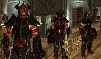 Red and Black Dragonplate Darker Vairant - Male
