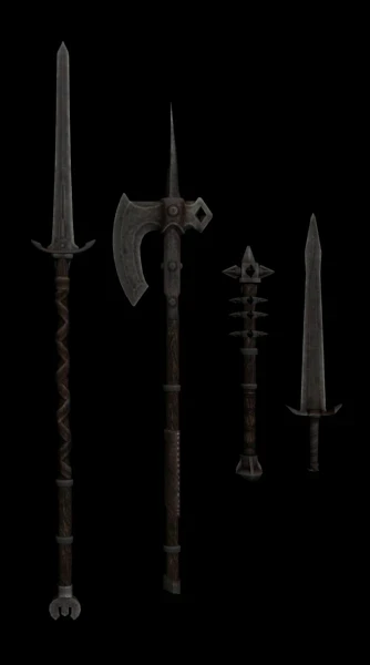Iron weapons